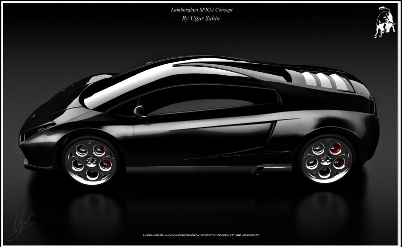 Ugur Sahin Design Lamborghini SPIGA фото 52846