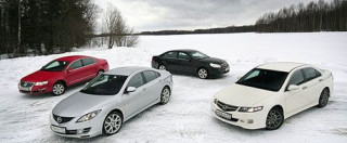 Тест-драйв: Mazda6, VW Passat, Honda Accord, Chevy Epica