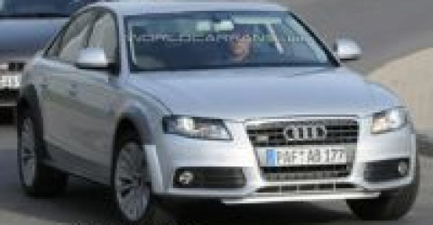 Audi тестирует модель A4 Allroad
