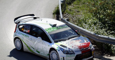 Команда Citroen протестировала гибридный C4 WRC