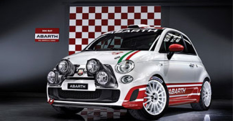 Abarth 500 превратили в раллийный автомобиль 