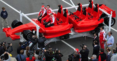 Ferrari разгонит посетителей до "сотни" за 2 секунды