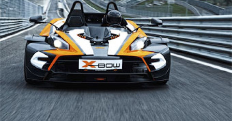 KTM X-Bow R - заряженная версия экстремального спорткара