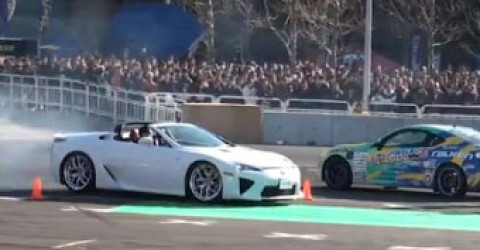 В Японии засняли загадочный суперкар Lexus