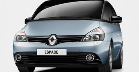 Renault распространила первые фотографии обновленного минивэна Espace