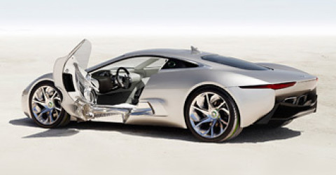 Jaguar представил силовую установку гибрида C-X75