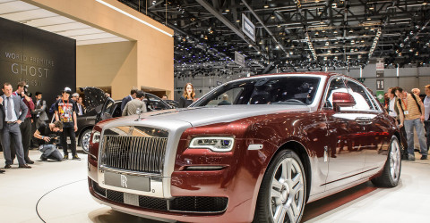 Мотор-шоу в Женеве 2014: Rolls-Royce осторожно модернизировал седан Ghost