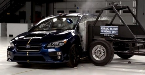 Subaru WRX успешно прошел все краш-тесты