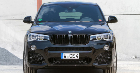 Галерея модификаций BMW X4 xDrive35d появилась в сети