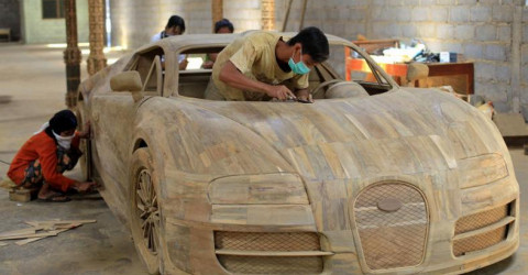 Копия Bugatti Veyron за… 2600 евро!