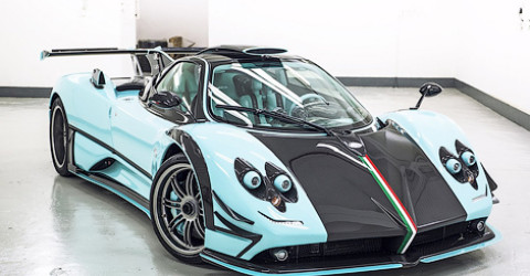 Эксклюзивная Pagani Zonda поедет в Гонконг