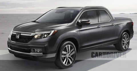 Honda готовит 2-е поколение пикапа Ridgeline