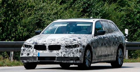 BMW: новейший универсал 5-Series Touring первый раз попался на испытаниях