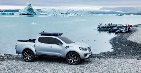 Renault разработала 1-тонный пикап Alaskan