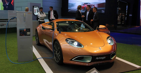 IAA 2015: перерожденная Artega показала электроспорткар