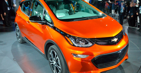 Chevrolet продемонстрировала бюджетный электромобиль Bolt
