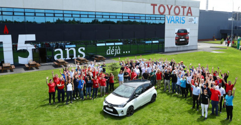Компания Toyota выпустила 3 миллиона моделей Yaris