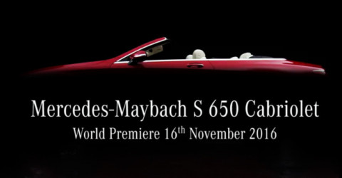 Mercedes-Maybach поведал о своем самом дорогом кабриолете