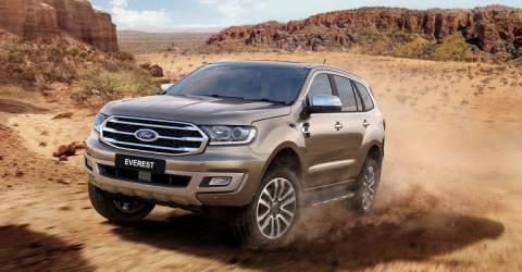 Ford Everest: рамный внедорожник обновился