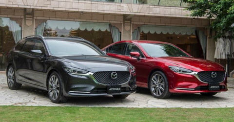 Mazda6: обновленный седан и универсал для японского рынка