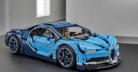 Bugatti Chiron: копия гиперкара от Lego