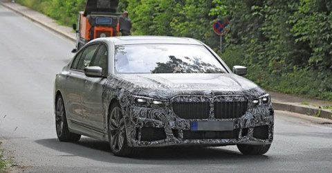 BMW 7-Series: обновленный седан засветился на тестах