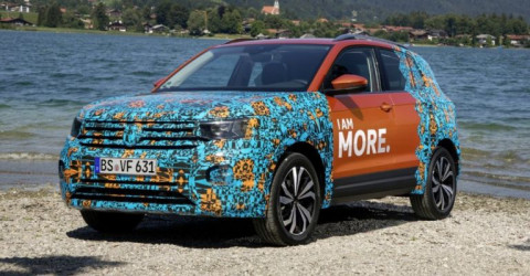 Volkswagen T-Cross показали на видео