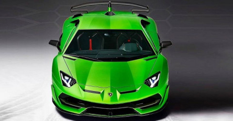 Lamborghini Aventador SVJ: дизайн рассекретили до премьеры