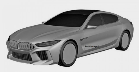 BMW M8 Gran Coupe: дизайн рассекретили до премьеры