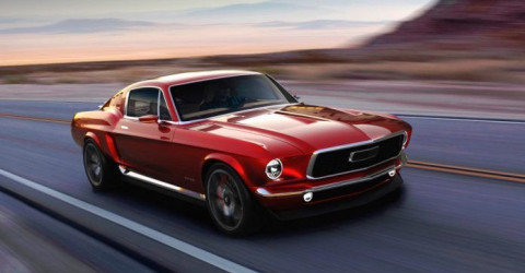 'Древний' Mustang сумел превратится в элитный электромобиль