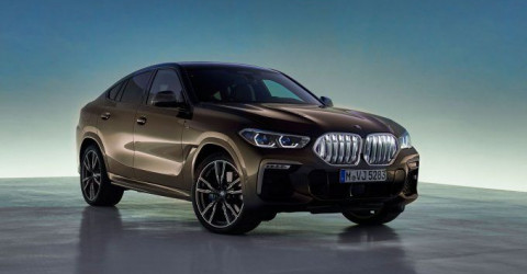 Стала известна цена нового BMW X6 для России
