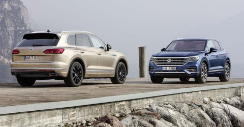 Volkswagen Touareg для России получил другое оснащение