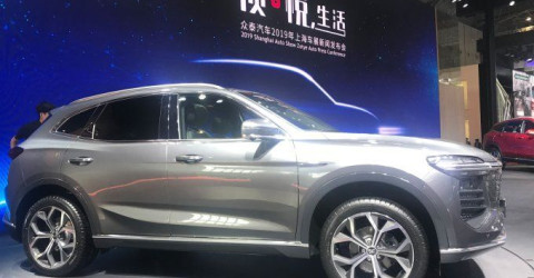 Две новеньких авто Zotye ожидаются в РФ