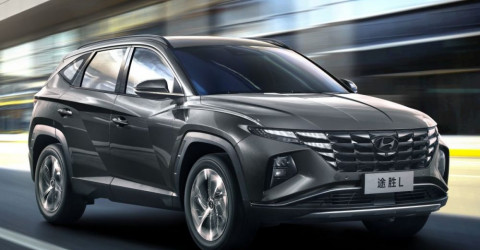 Удлиненный Hyundai  Tucson для китайского рынка