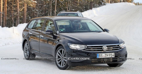 Volkswagen Passat нового поколения вышел на испытания
