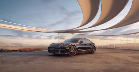 Уникальный дизайн: встречайте двухцветную Porsche Panamera с позолоченными акцентами