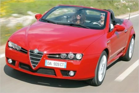 Новый Alfa Romeo Spider