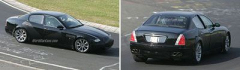 новый купе Maserati GT замаскировался под Quattroporte