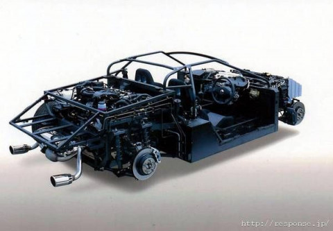 В конструкции кузова автомобиля Mitsuoka Orochi использованы полые стальные трубки для снижения общей массы конструкции