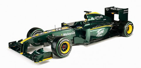 Lotus launches 2010 car in London