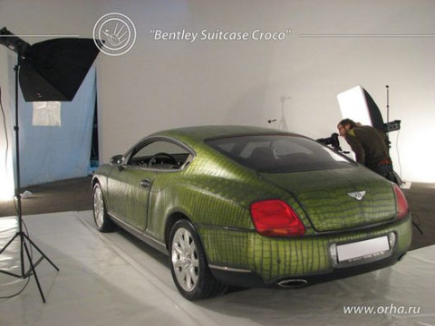 Bentley Suitcase Croco