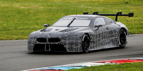 BMW начала тестировать гоночный вариант возрожденного купе 8-Series