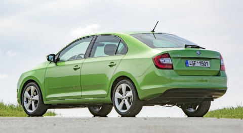 Рестайлинговый Skoda Rapid