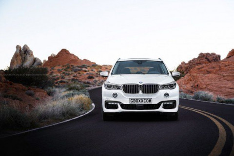 Флагманский BMW X7 показался на новых фото