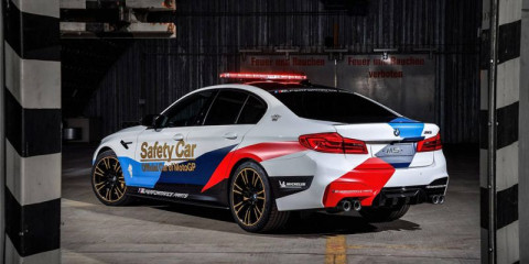 Новый BMW M5 превратился в машину безопасности