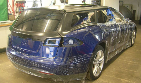 Из Tesla Model S сделали самый быстрый в мире универсал