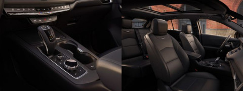 Сиденья из нат. кожи, вентиляция и массаж для перед. кресел, панорам. крыша ― доп. оборуд. Объём багажника 637–1385 л, у BMW X1 505–1550 л.