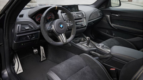 Сиденья у концепт-кара BMW M Performance Parts легче стандартных: перед. на 9, зад. на 13 кг