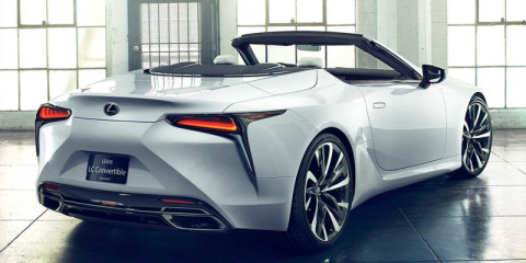 Lexus LC превратился в кабриолет