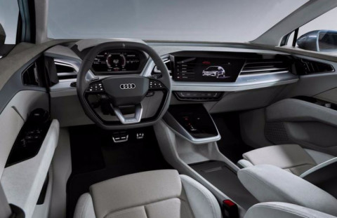 Женевский автосалон: дебютировал электрический Audi Q4 e-tron